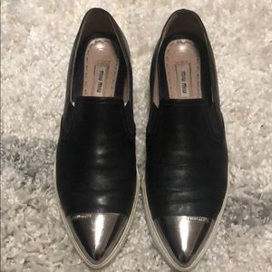 Miu Miu slip on sneakers